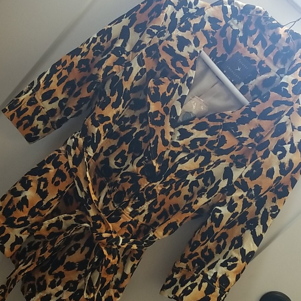 Forever21 Leopard print Jacket